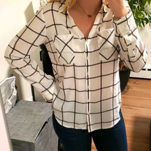 Express Slim Striped Blouse
